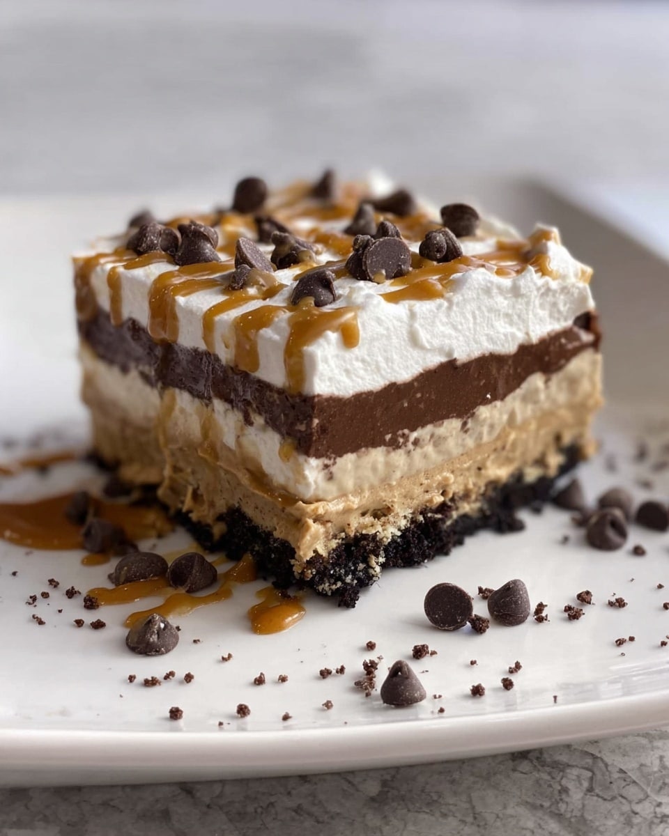 Chocolate Peanut Butter Lasagna Recipe