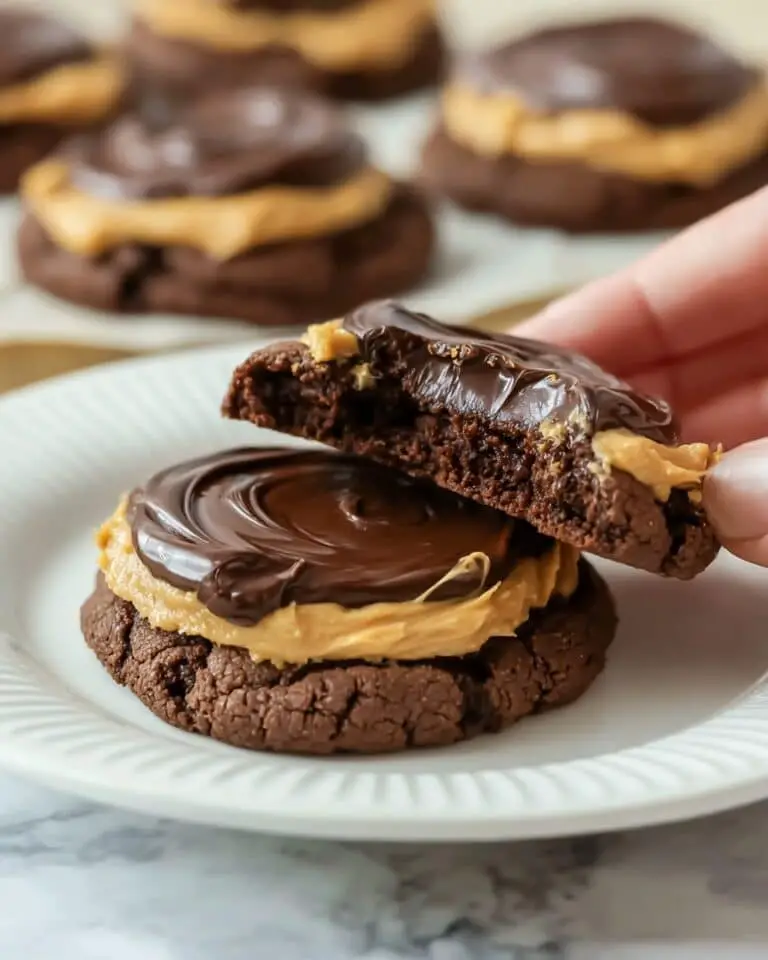 Copycat Buckeye Brownie Cookies Recipe