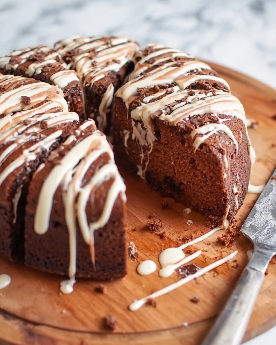 Chocolate Peanut Butter Bundt Cake Recipe