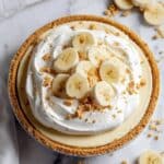 Banana Cream Pie with No-Bake Pudding and Cool Whip Recipe