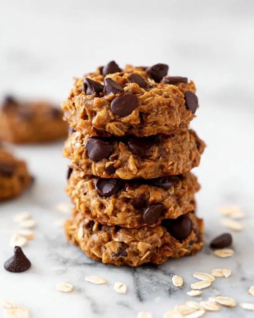 Oat Peanut Butter Banana Cookies (Egg-Free) Recipe