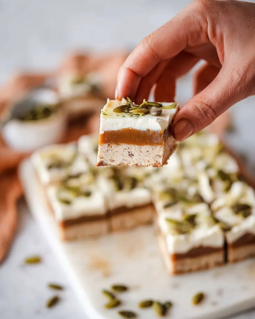 Vegan Pumpkin Pie Bars Recipe