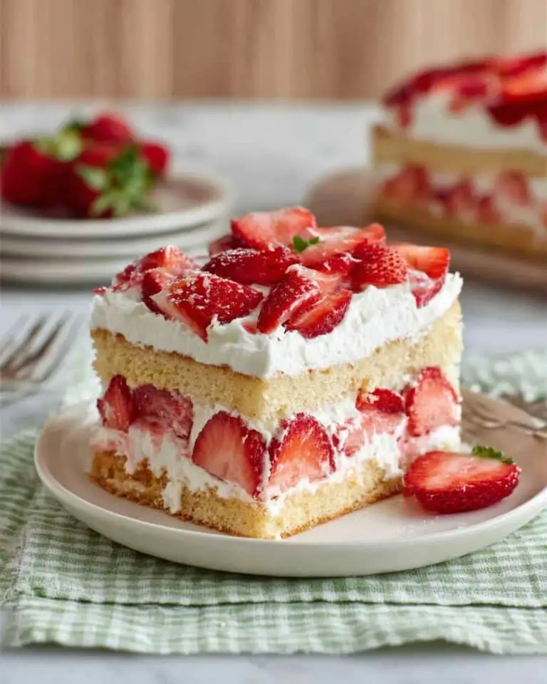 Strawberry Icebox Cake Recipe