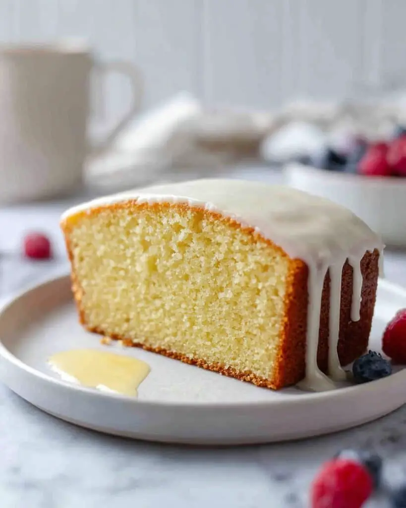 Lemon Pound Cake with Lemon Glaze Recipe