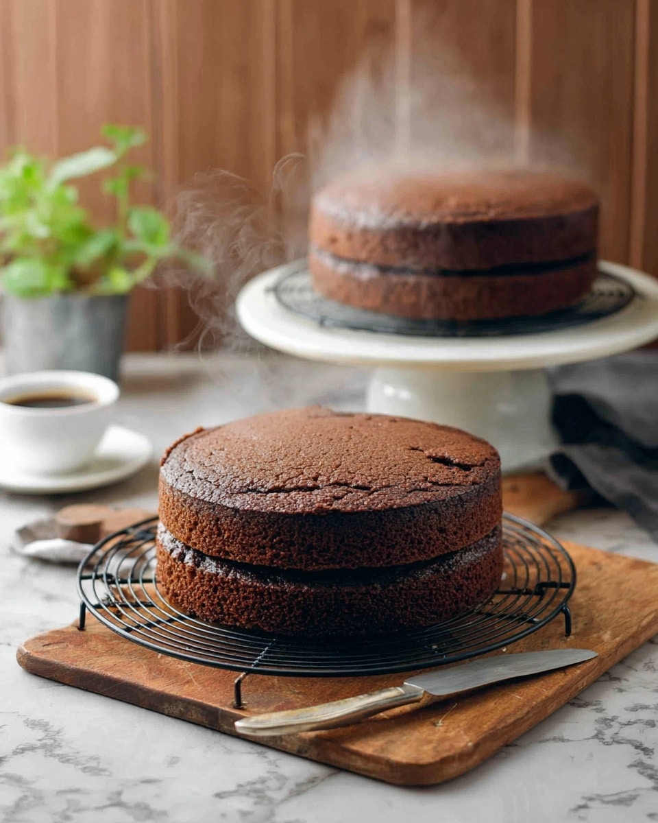 Rich & Moist Chocolate Cake Recipe