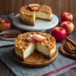 Apple Crumble Cheesecake Recipe
