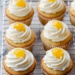 Lemon Curd Cupcakes with Lemon Frosting Recipe