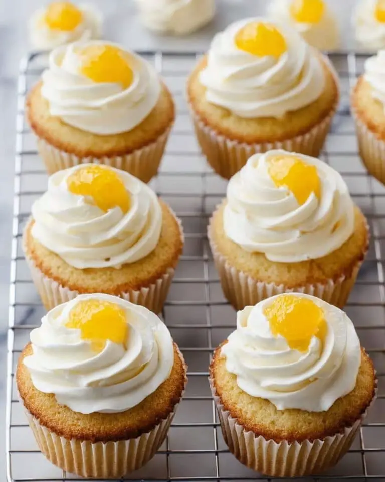 Lemon Curd Cupcakes with Lemon Frosting Recipe