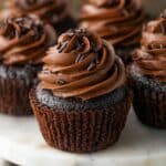 Homemade Moist Chocolate Cupcakes Recipe
