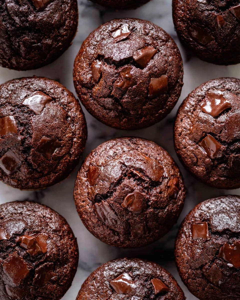 Double Chocolate Chunk Muffins Recipe