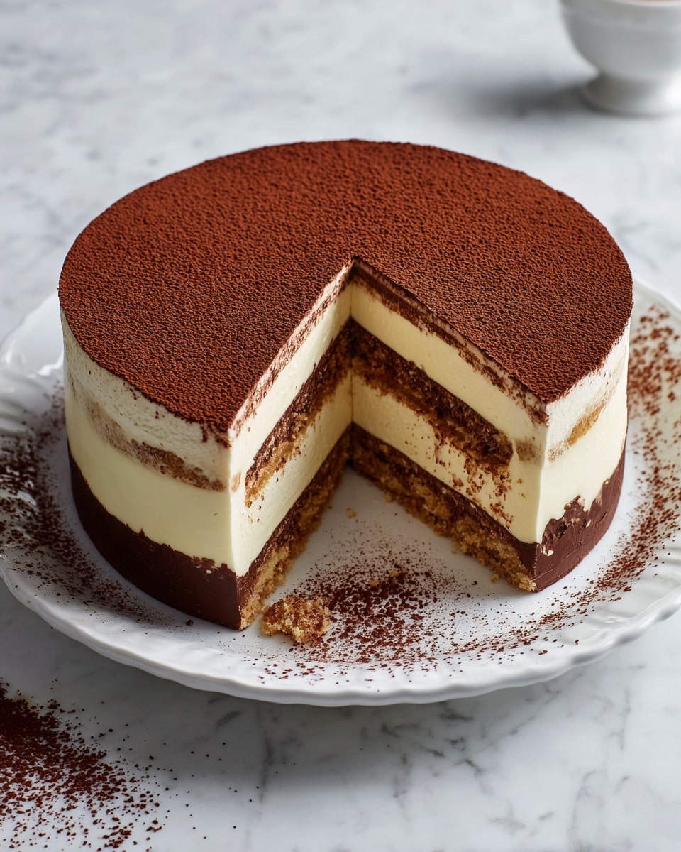 No-Bake Tiramisu Cheesecake Recipe