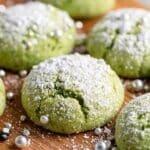 Matcha Snowball Cookies Recipe