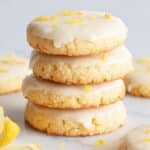 4 Ingredient Keto Lemon Sugar Cookies Recipe