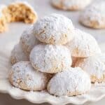 4 Ingredient Healthier Snowball Cookies Recipe
