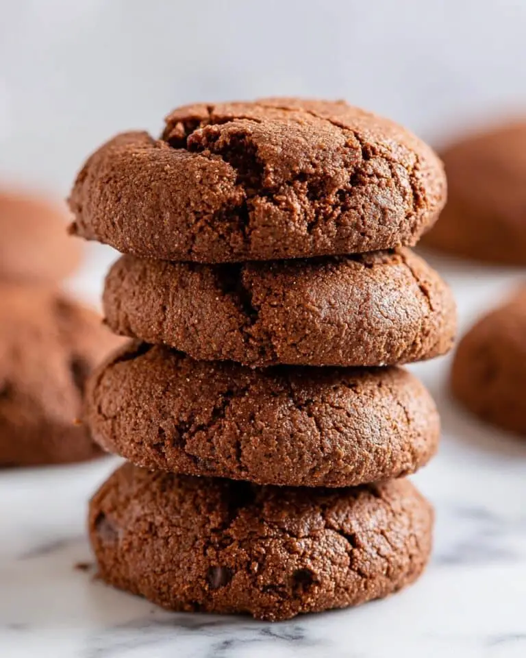 4 Ingredient Chocolate Cloud Cookies Recipe
