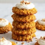 Healthy Carrot Cake Oatmeal Cookies Recipe