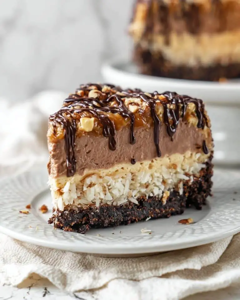 German Chocolate Cheesecake Recipe