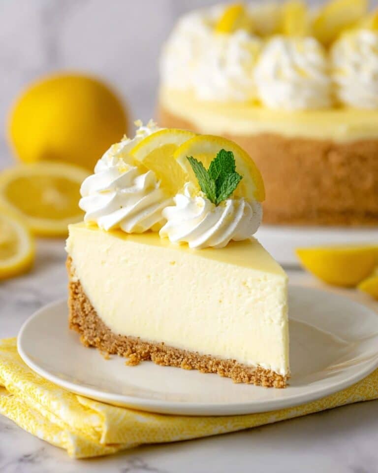 No Bake Lemon Cheesecake Recipe