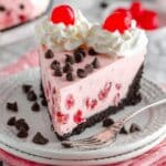 Cherry Chocolate Chip Ice Cream Pie Recipe