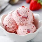 No-Churn Strawberry Ice Cream Recipe