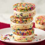 Cake Batter Ice Cream Sandwiches Recipe