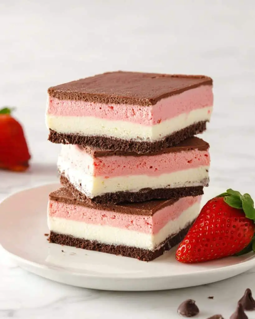 Neapolitan Ice Cream Sandwiches Recipe