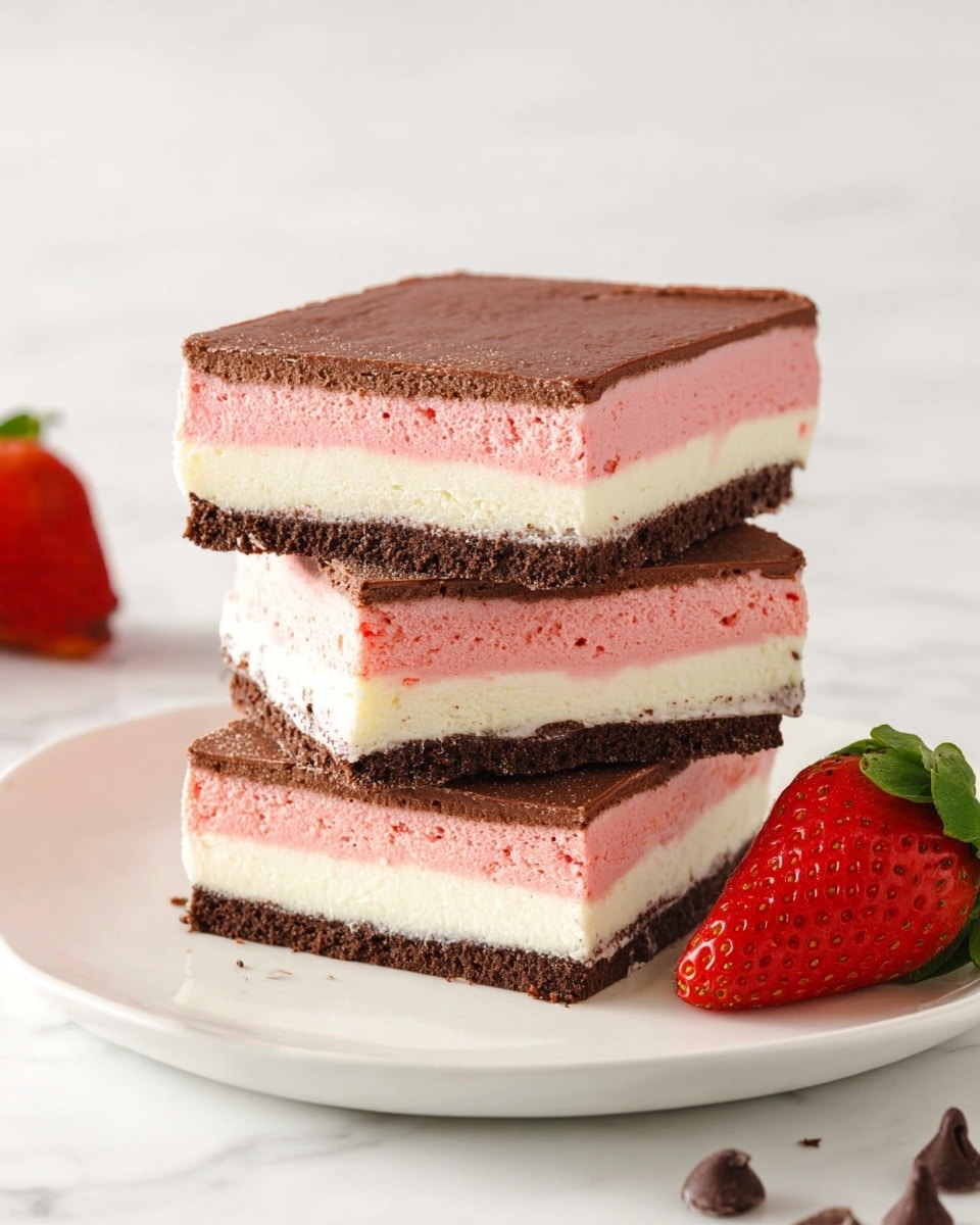 Neapolitan Ice Cream Sandwiches Recipe