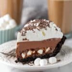 Baileys Hot Chocolate Ice Cream Pie Recipe