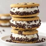 Chocolate Chip Cookie Ice Cream Sandwiches Recipe