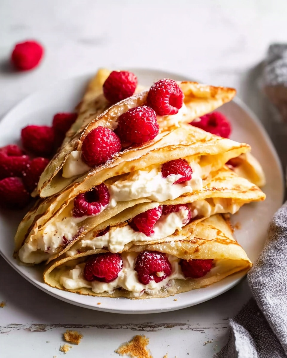 Cream Cheese Crepes Recipe