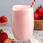 Creamy Strawberry Milk Recipe
