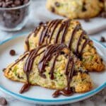 Chocolate Chip Zucchini Scones Recipe