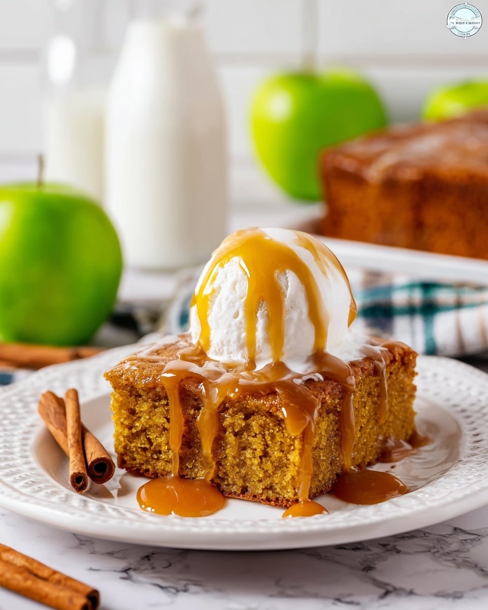 Easy Caramel Apple Cake Recipe