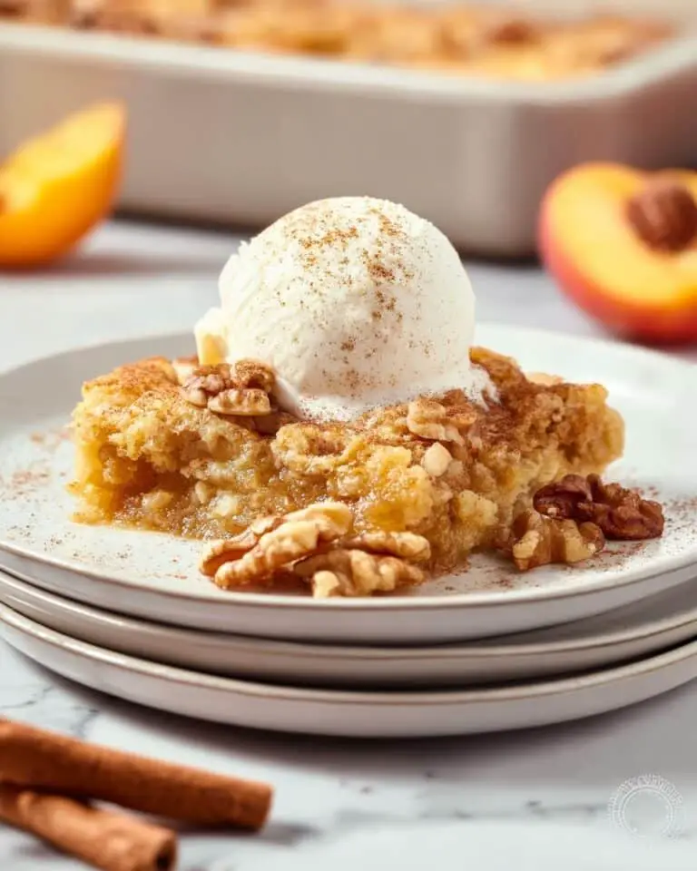 Peach Dump Cake Recipe