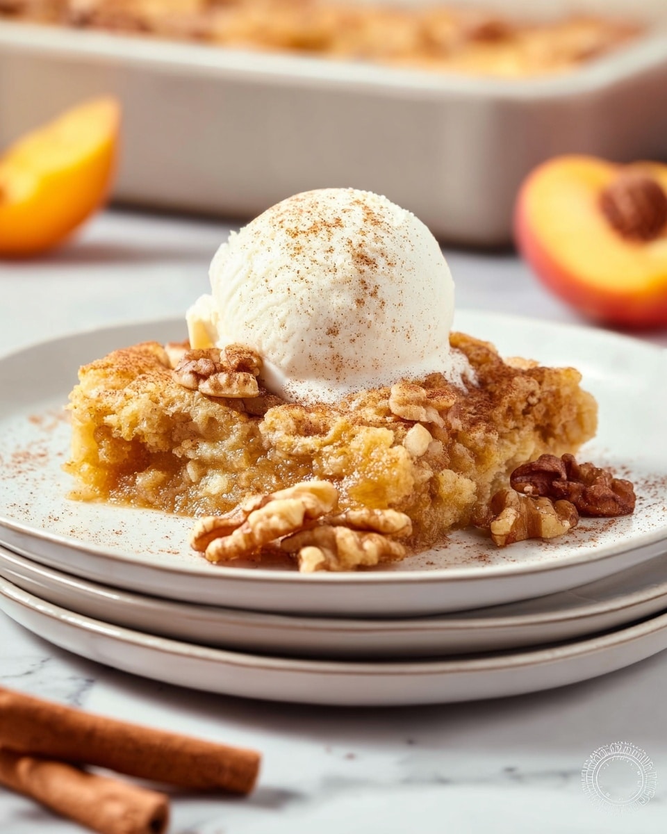 Peach Dump Cake Recipe