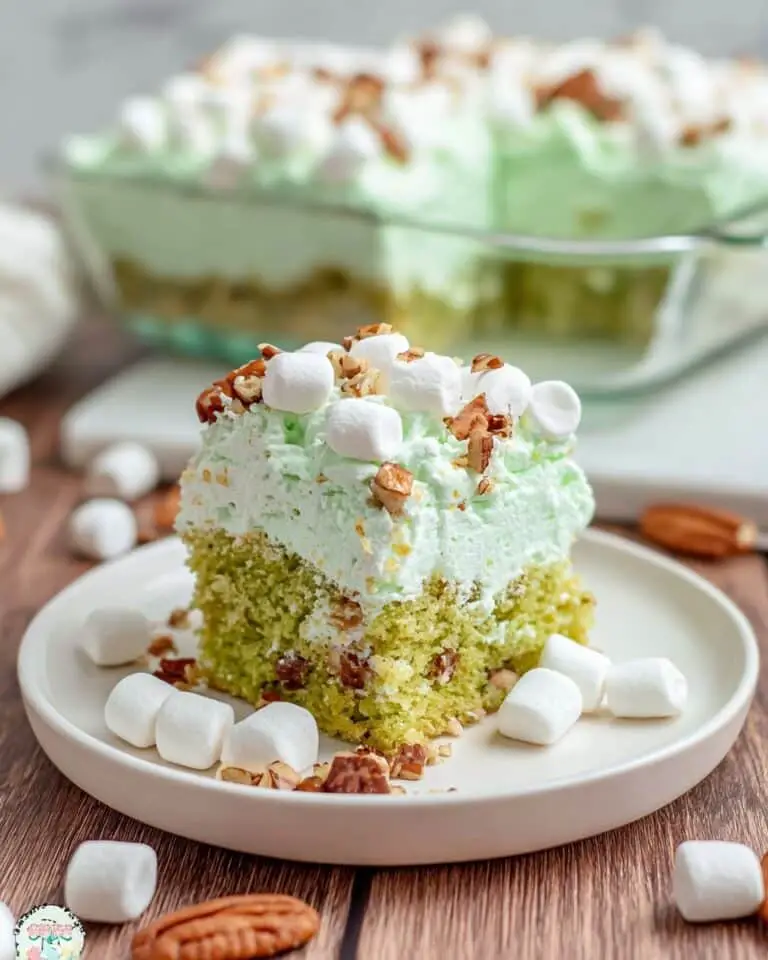 Watergate Salad Cake Recipe