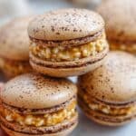 Samoa Macarons with Caramel-Coconut Filling Recipe