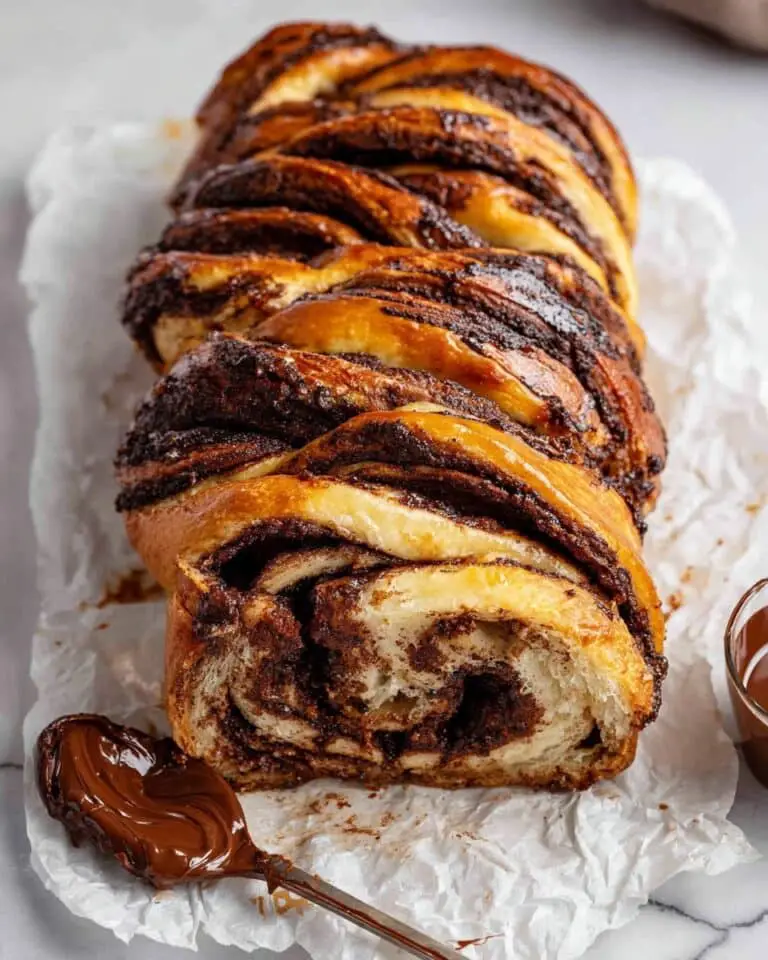 Soft & Fluffy Nutella Babka Recipe