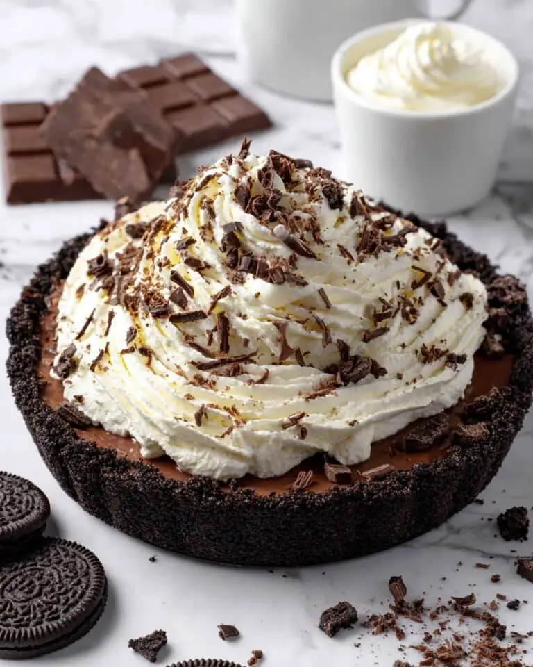 No Bake Chocolate Pie Recipe