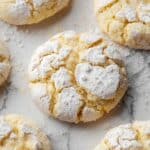 Lemon Crinkle Cookies Recipe