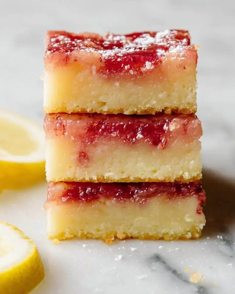 Lemon Raspberry Bars Recipe