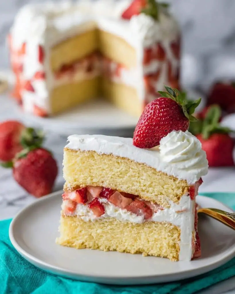 Strawberry Shortcake Cake Recipe