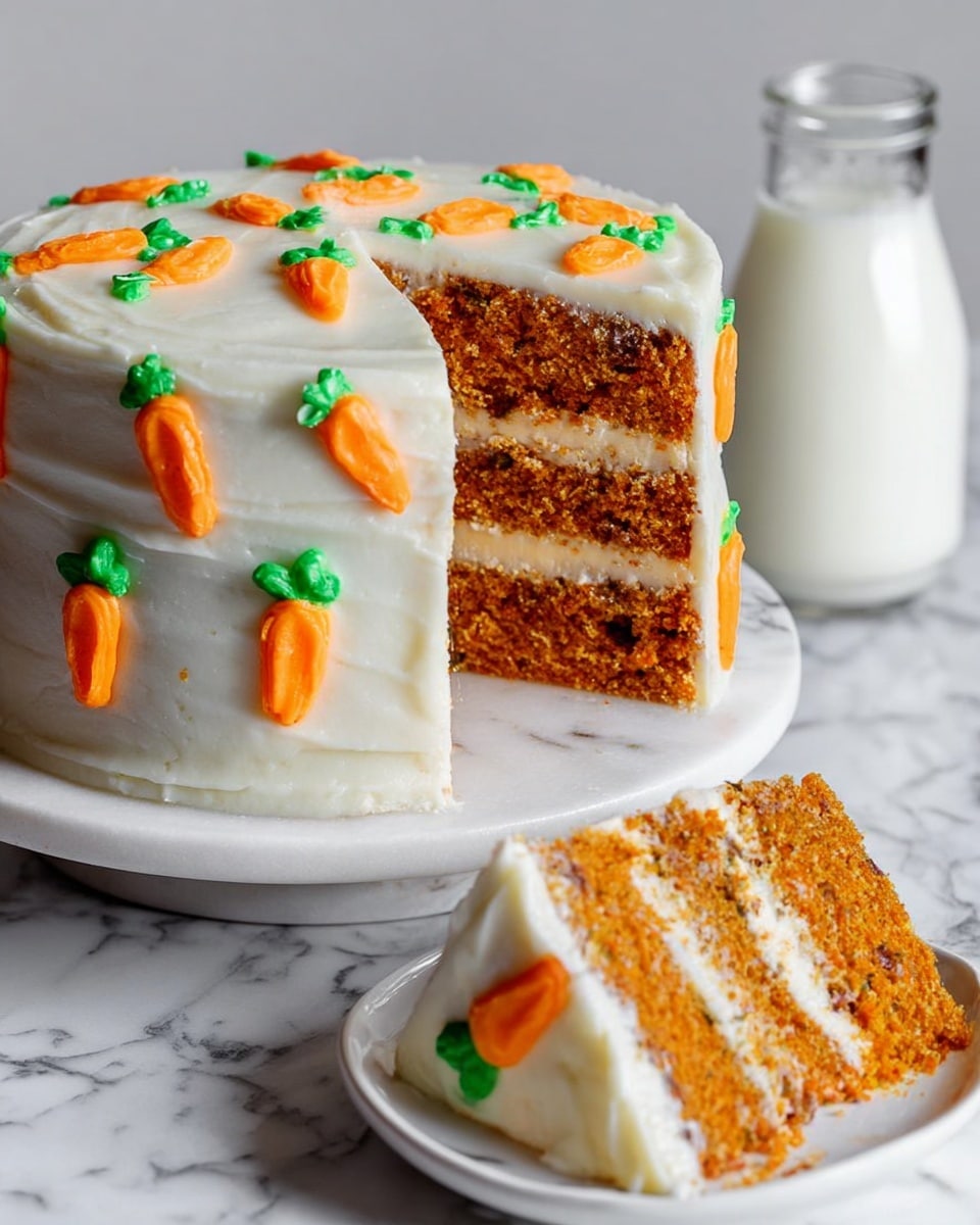 Layered Carrot Cake Recipe
