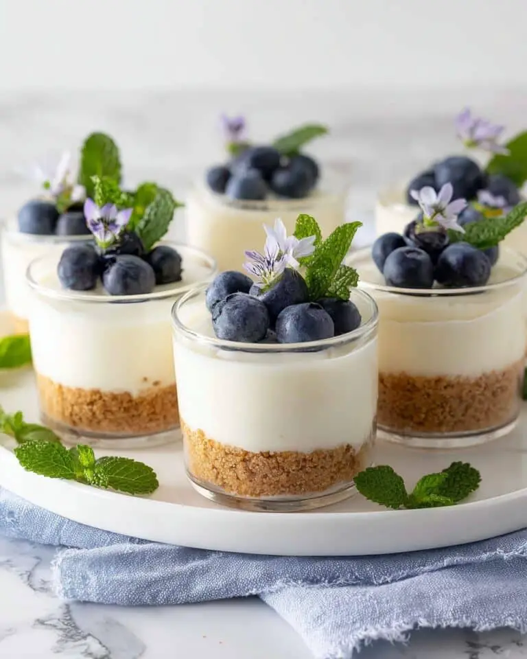Easy Rich No-Bake Cheesecake Cups Recipe