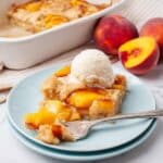Easy Bisquick Peach Cobbler Recipe