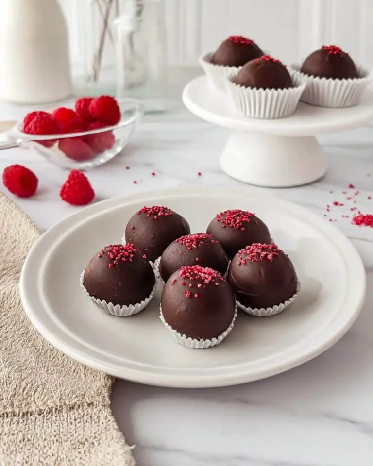 Raspberry Chocolate Truffles Recipe