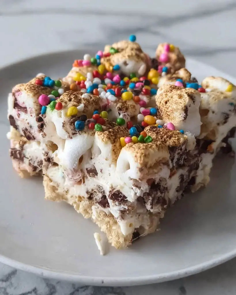Super Easy Kix Cereal Marshmallow Treats (No Bake) Recipe