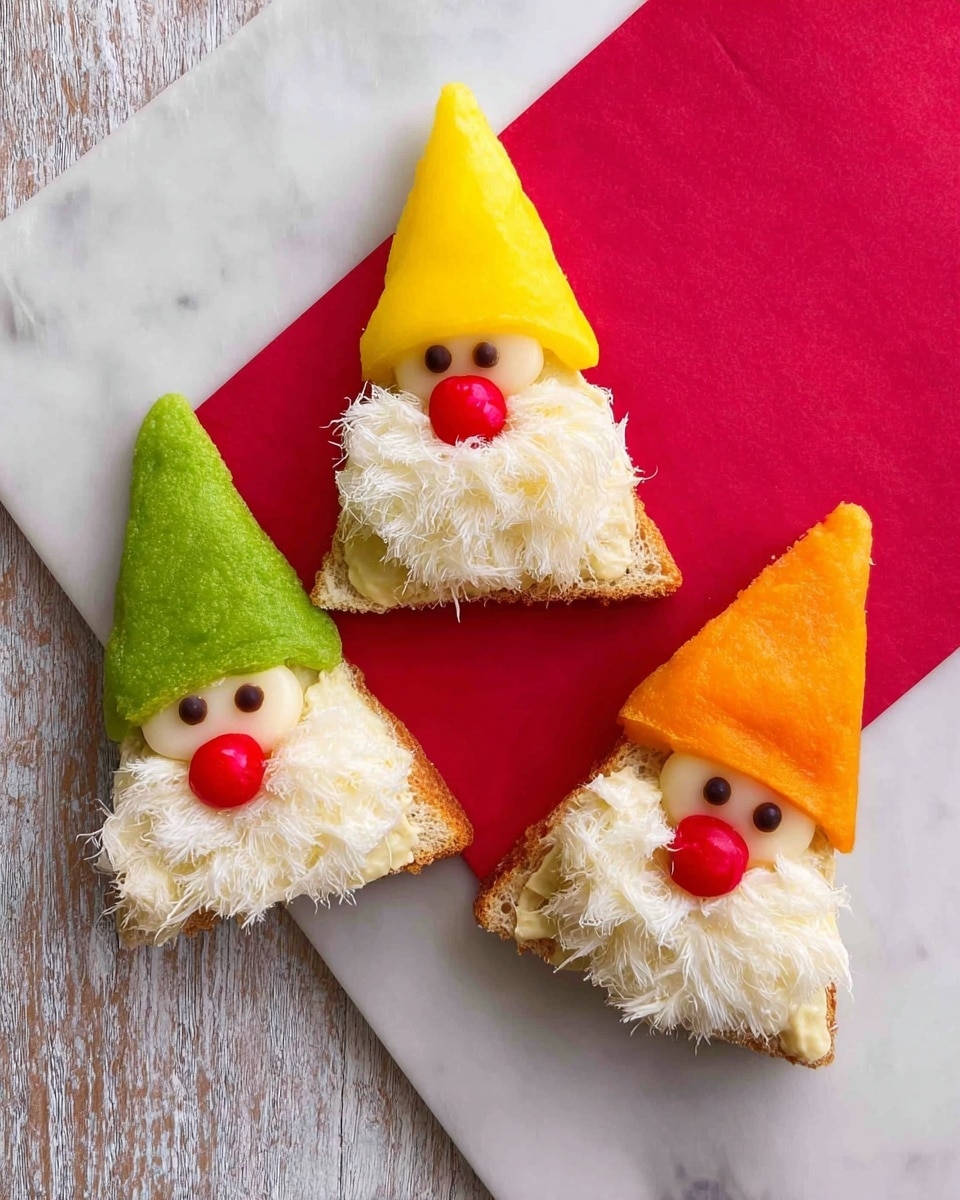 Gnome Rice Krispie Treat Snacks Recipe