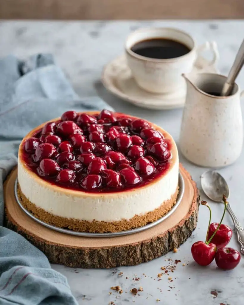 Cherry Cheesecake Recipe