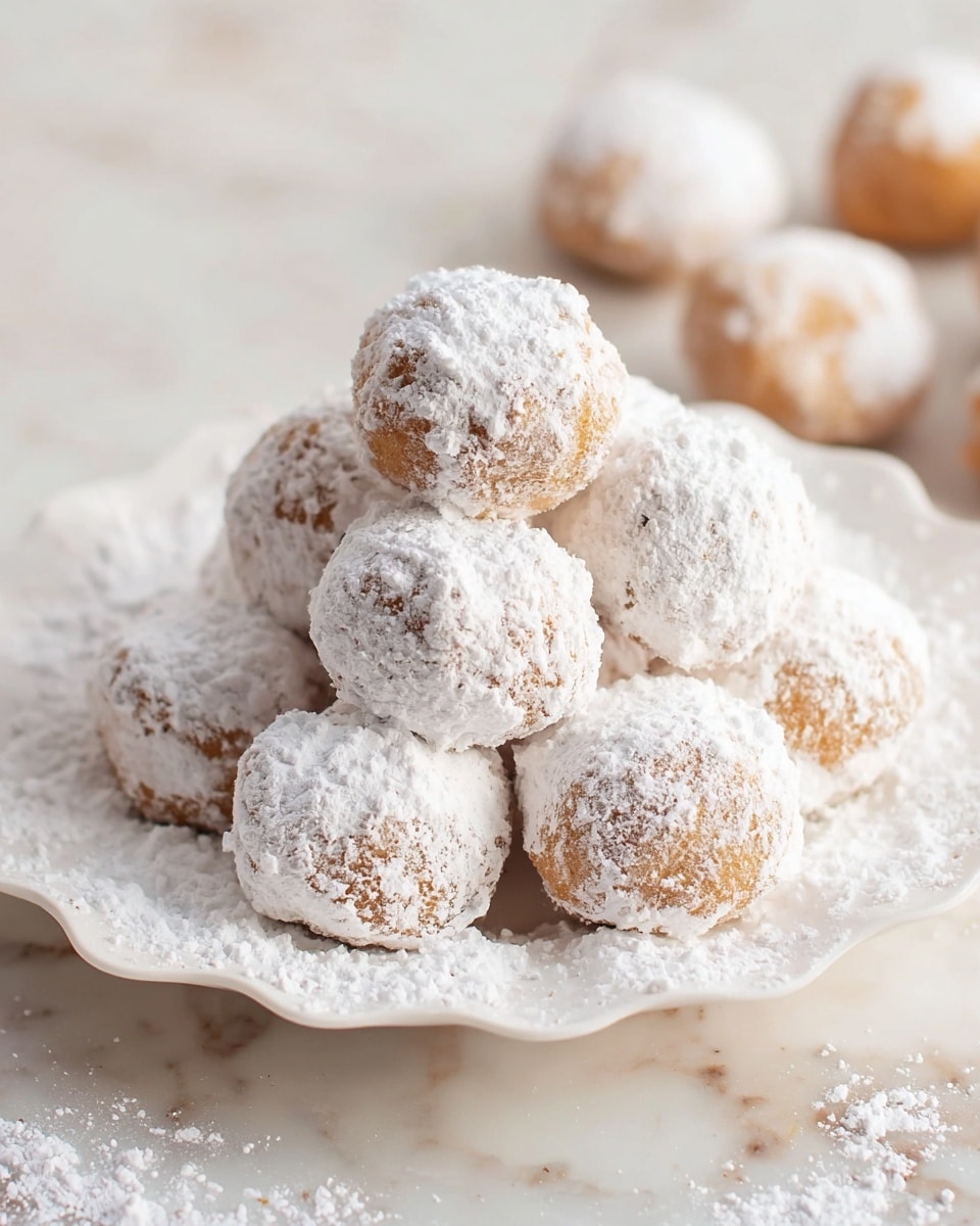 3 Ingredient No Bake Keto Snowball Cookies Recipe